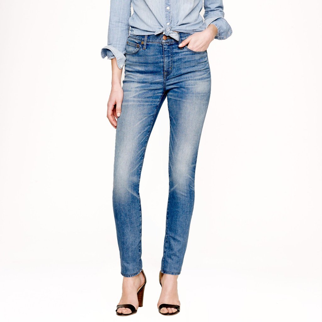 Point Sur J.Crew Hightower Skinny Jeans In Epic